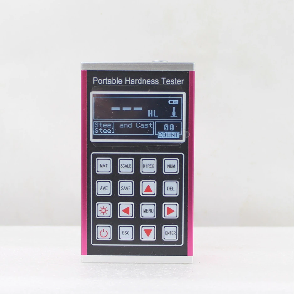 JH200 Leeb портативный цифровой тестер твердости с кабелем Цифровой зонд