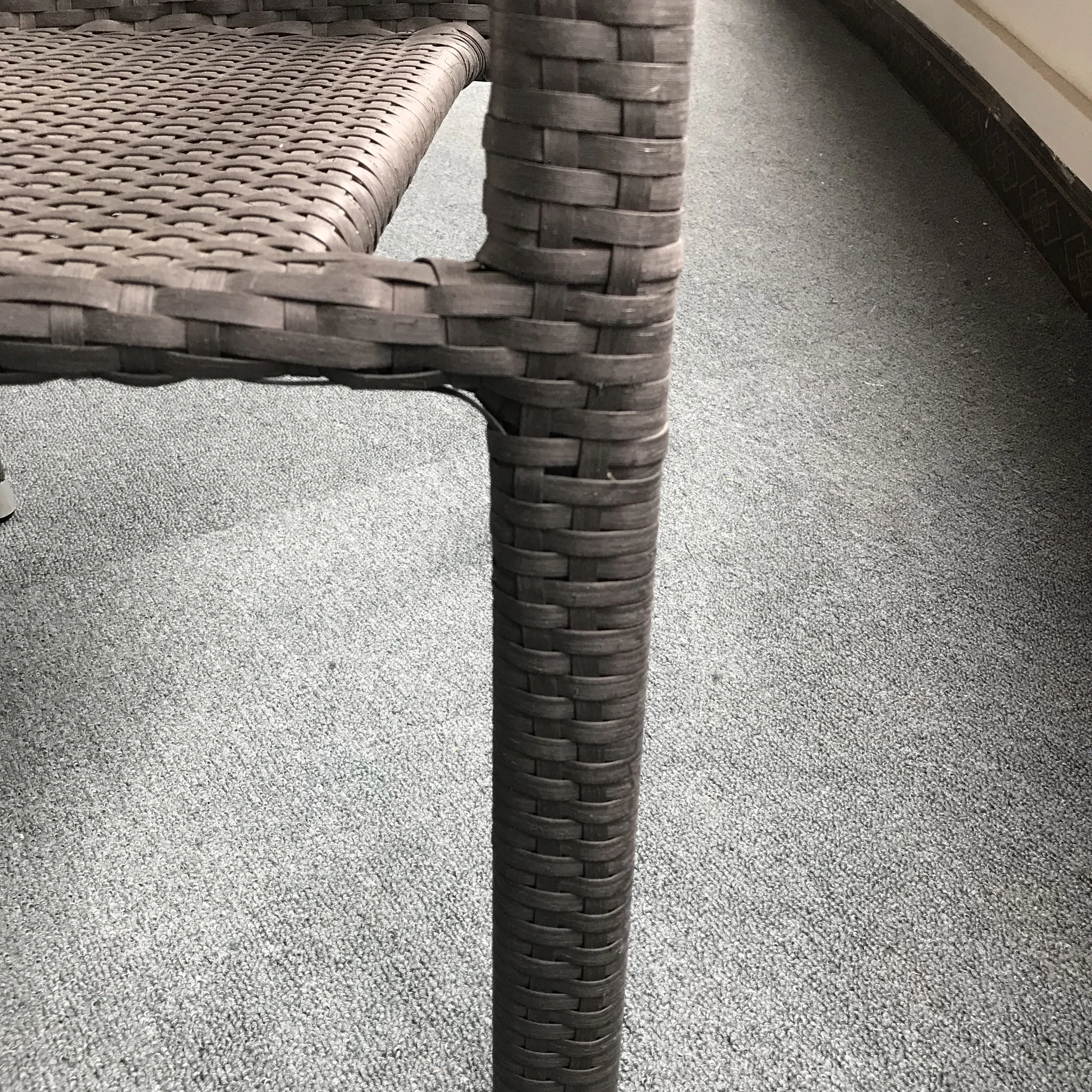 Высококачественное уличное чугунное садовое кресло со спинкой