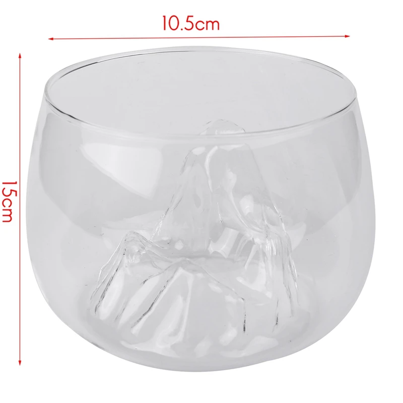 Glass Vase Fish Tank Goldfish Aquarium Bowl Home Terrarium Decor