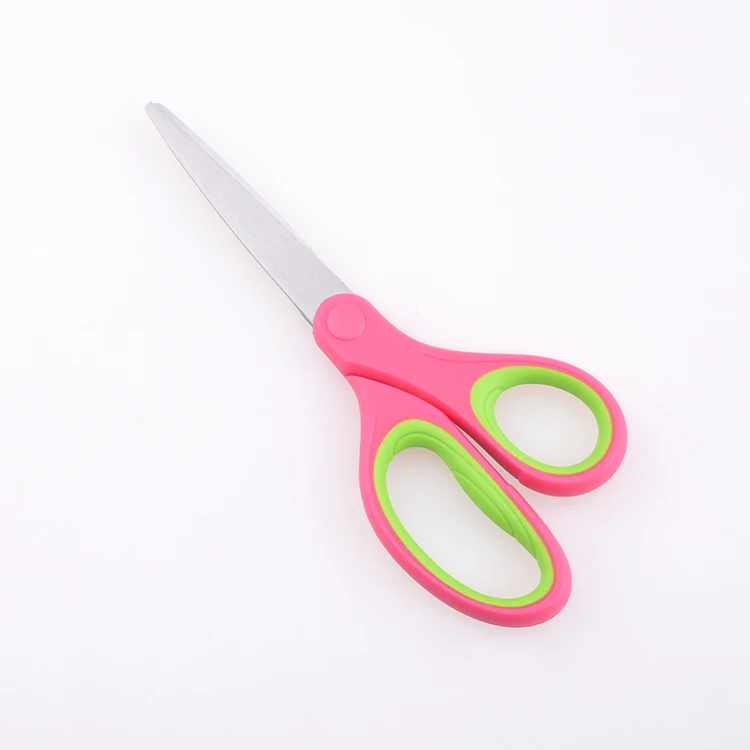Multi-Purpose Durable Sharp Household Scissors With Colorful Handle Cutting School Office Office Scissors
