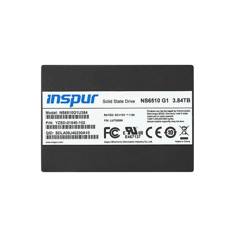 Inspur Ns8500 G2 1 92 ТБ 2 5 дюймов Nvme U2 SSD/серверный диск/7000 МБ/5 лет