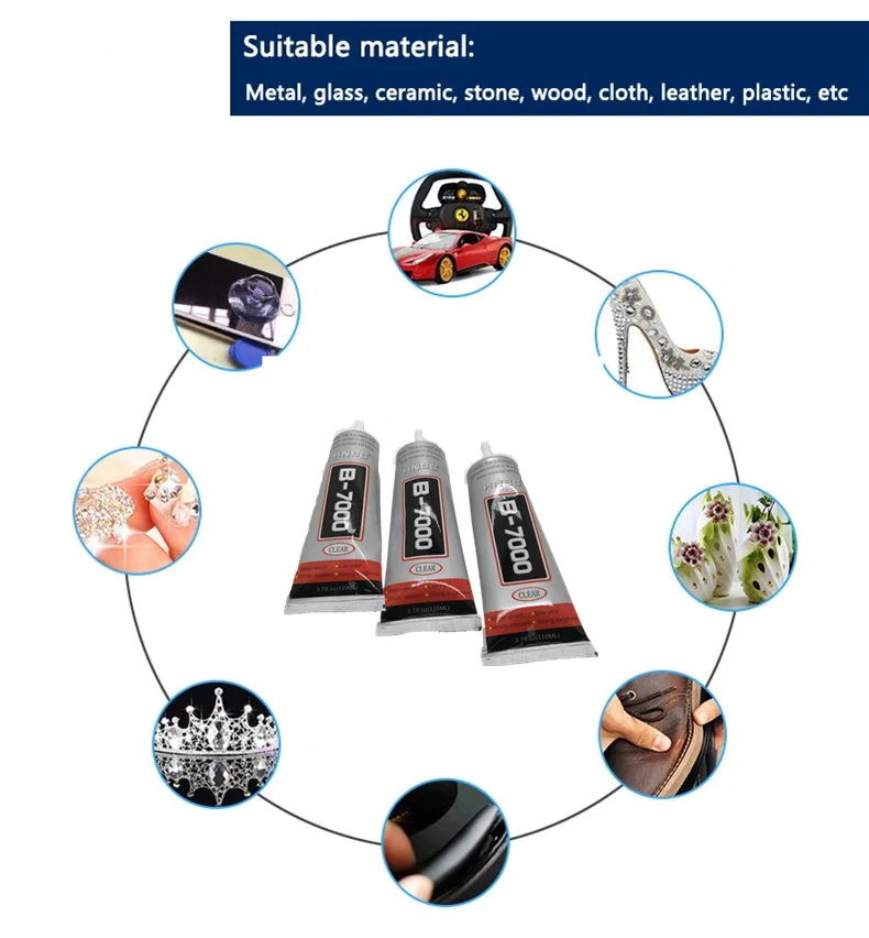 b7000-glue 15m leather Repair Multipurpose B7000 Adhesive epoxy resin Diy Jewelry Crafts Glass Touch Screen Phone Repair