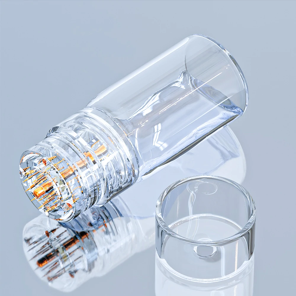 Medicine Class II Anti-Aging Firming Essence Facial Serum Whitening Microneedling Derma Stamp Hydra Needles 20 PINS SET Vitamin