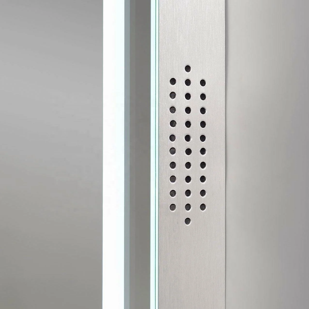 CE IP 44 Smart and Bright Wall Hung Speaker LED Light Backlit Mirror