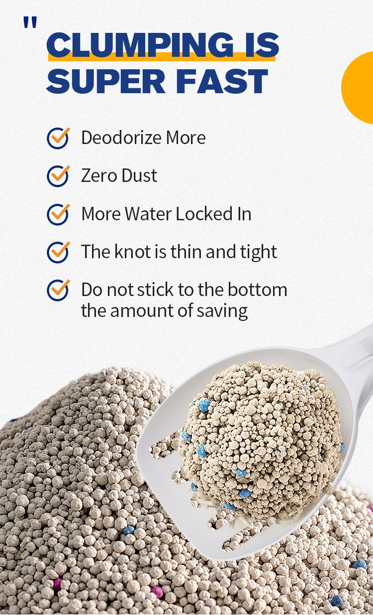 Premium Tofu Cat Litter Sand 100kg Low-Priced Snow Globe Mix with Taste 5kg 12 Litres Cat Litter with Logo