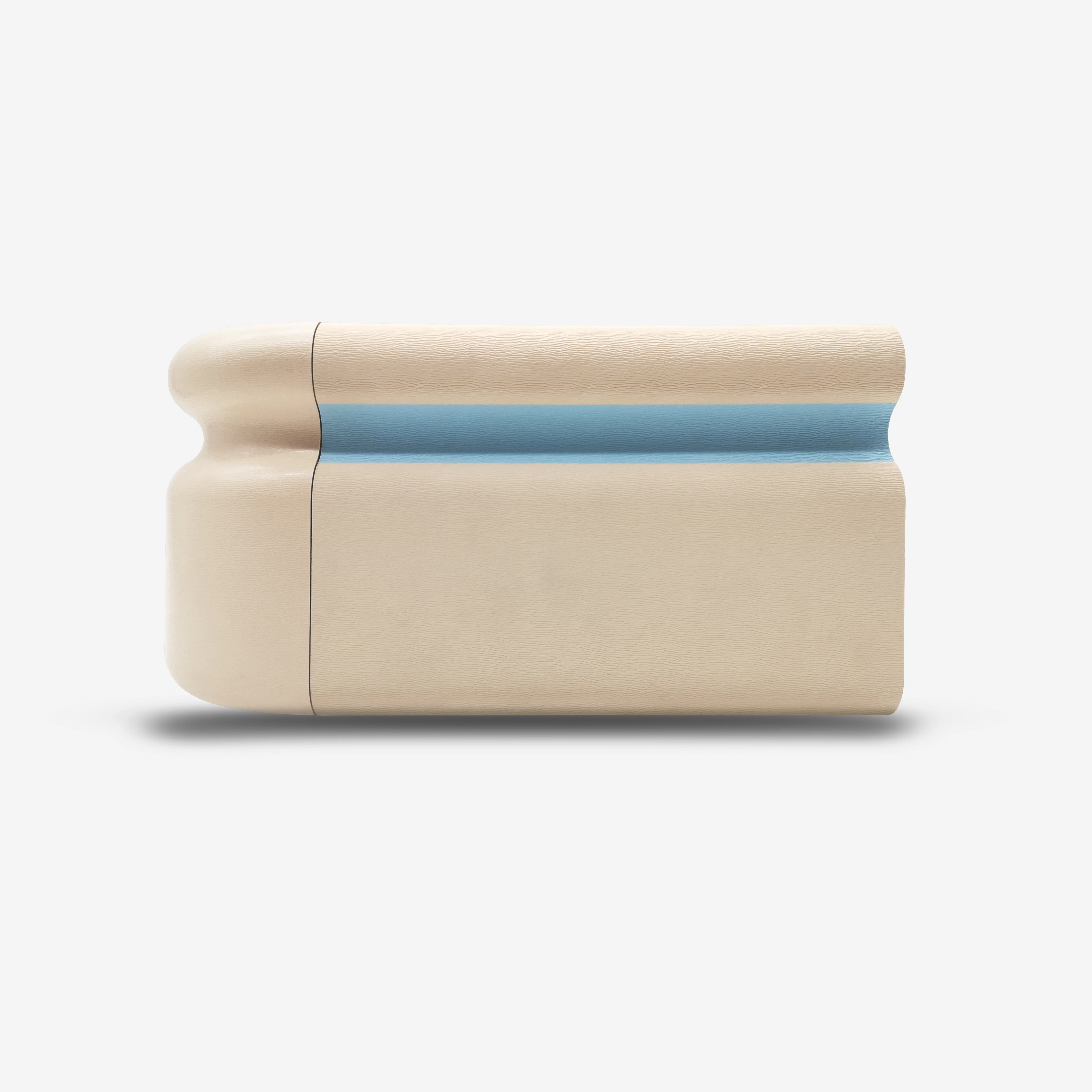 Hospital using wall guard PVC handrail