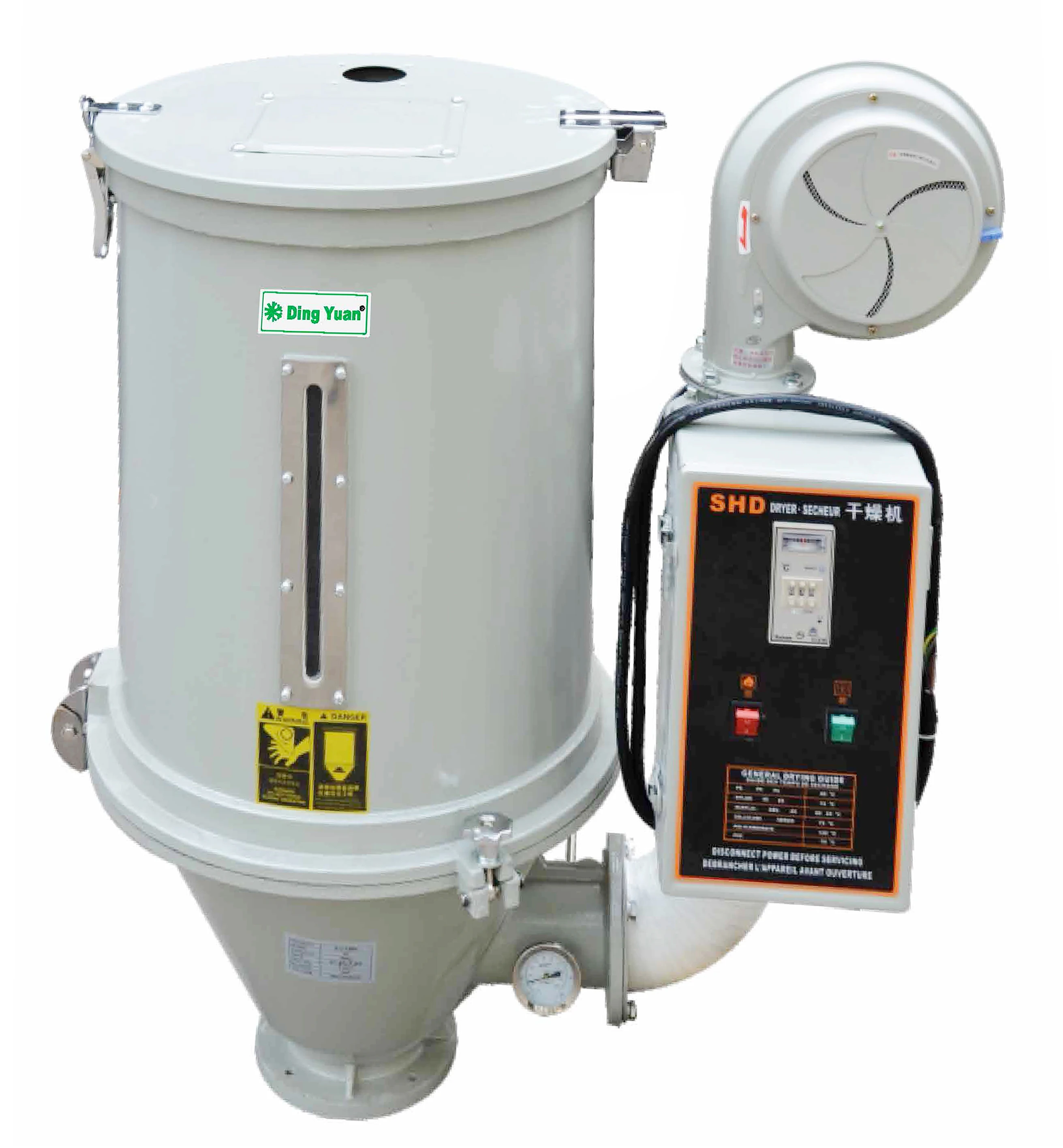 50 кг сушильная машина пластиковым ломом сушилка бункер для