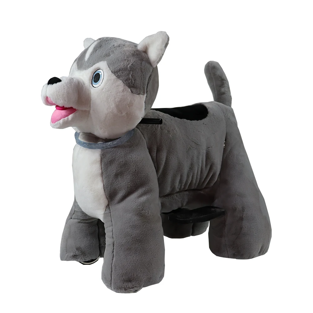 Earn Money Kids Animal Rider Animales Plush Rides Riding Horse Toy Electric Animal Ride For Mall