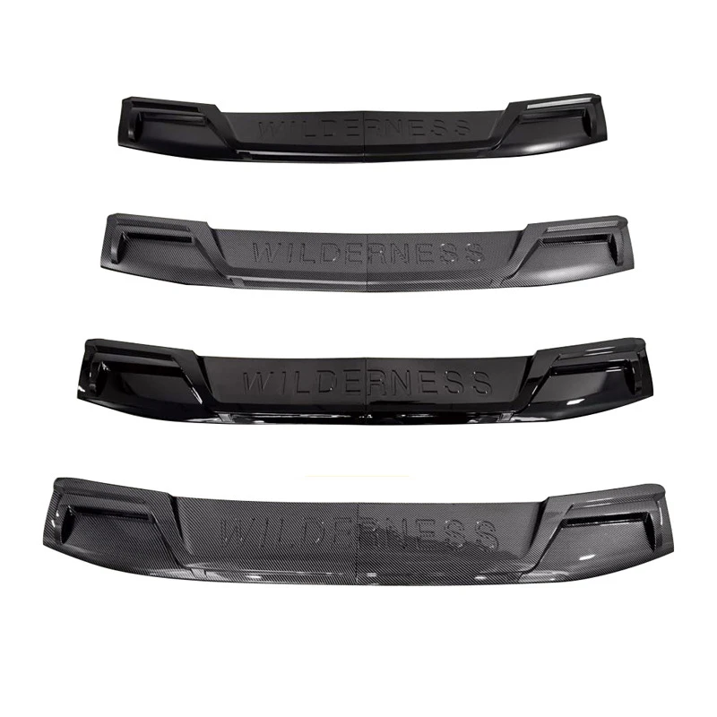 Auto Modification Accessories Real Carbon Fiber Front Shovel Bumper Lip Kits for FORD BRONCO