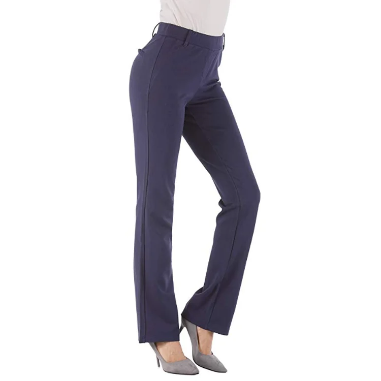 High Quality Women Formal Pants For Fashion Trousers Design bamboo clothing