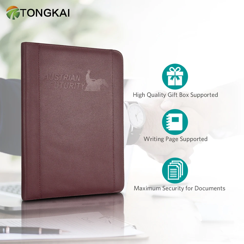 A4/A5, портфолио для конференций руководителей, индивидуальный органайзер для документов из искусственной кожи