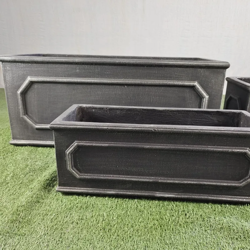 2022 factory cheap price round large fiber clay flower pot & planters wholesale gardening plant pots planter decor