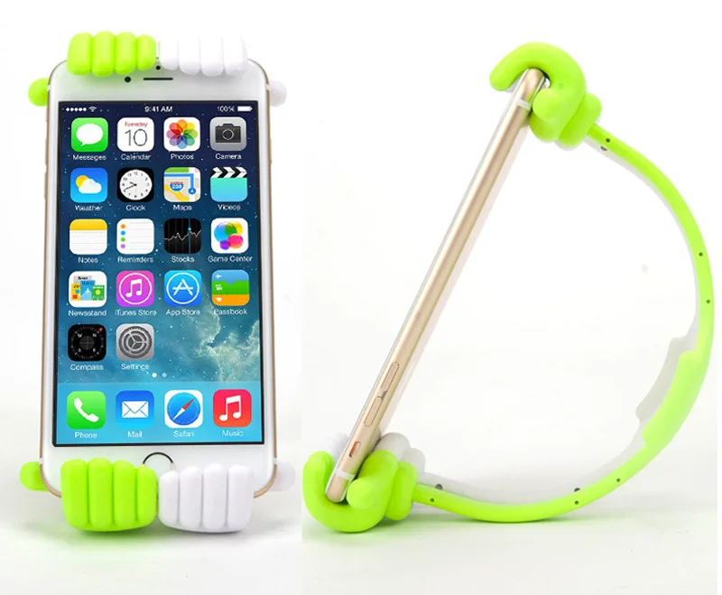 Originality Mobile Phone Holder Thumbs Modeling Stand on desktop Cute bear Bracket lazy mini Holder Mount for phone Tablet