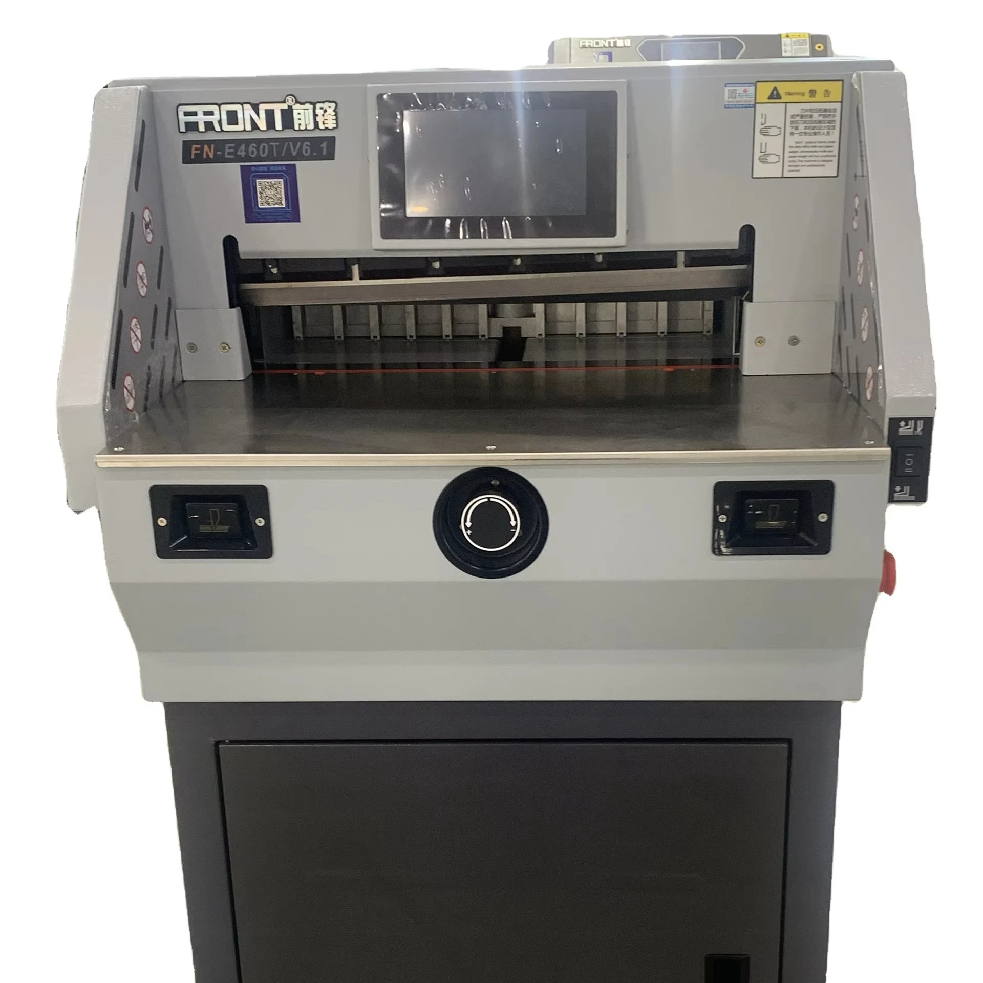FRONT E460T Paper Cutter Electric Powered with Adjustable Size for A4 A3 Measuring 460mm Long 60mm High high speed paper cutting