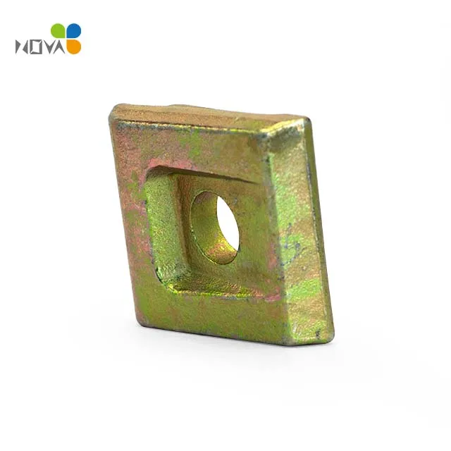 Elevator Shaft Components Forged Rail Clip Casting Sliding Rail Clip