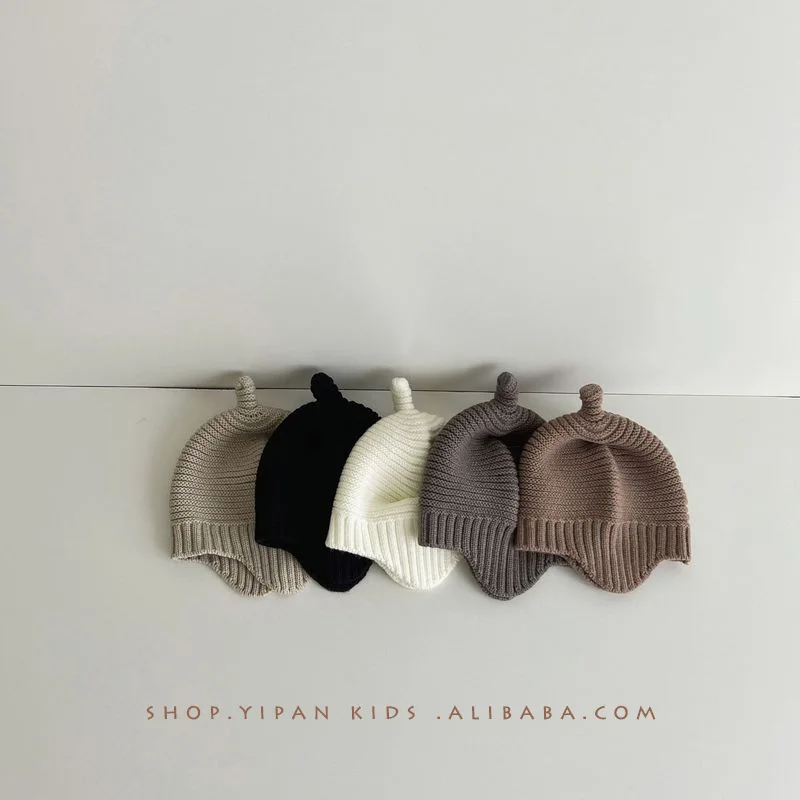 Kids Beanie Caps, Baby Knit Hats Soft Warm Winter Hat for Boys Girls