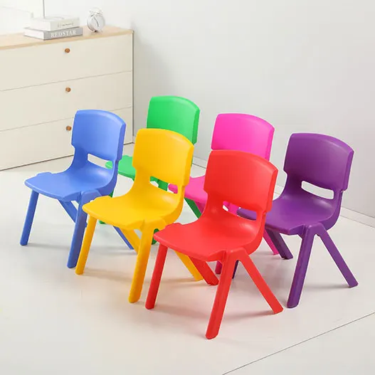 28/30/35/40/45CM High Preschool Toddler Kids Dining Learning Playing Study Plastic Stacking Party Chairs