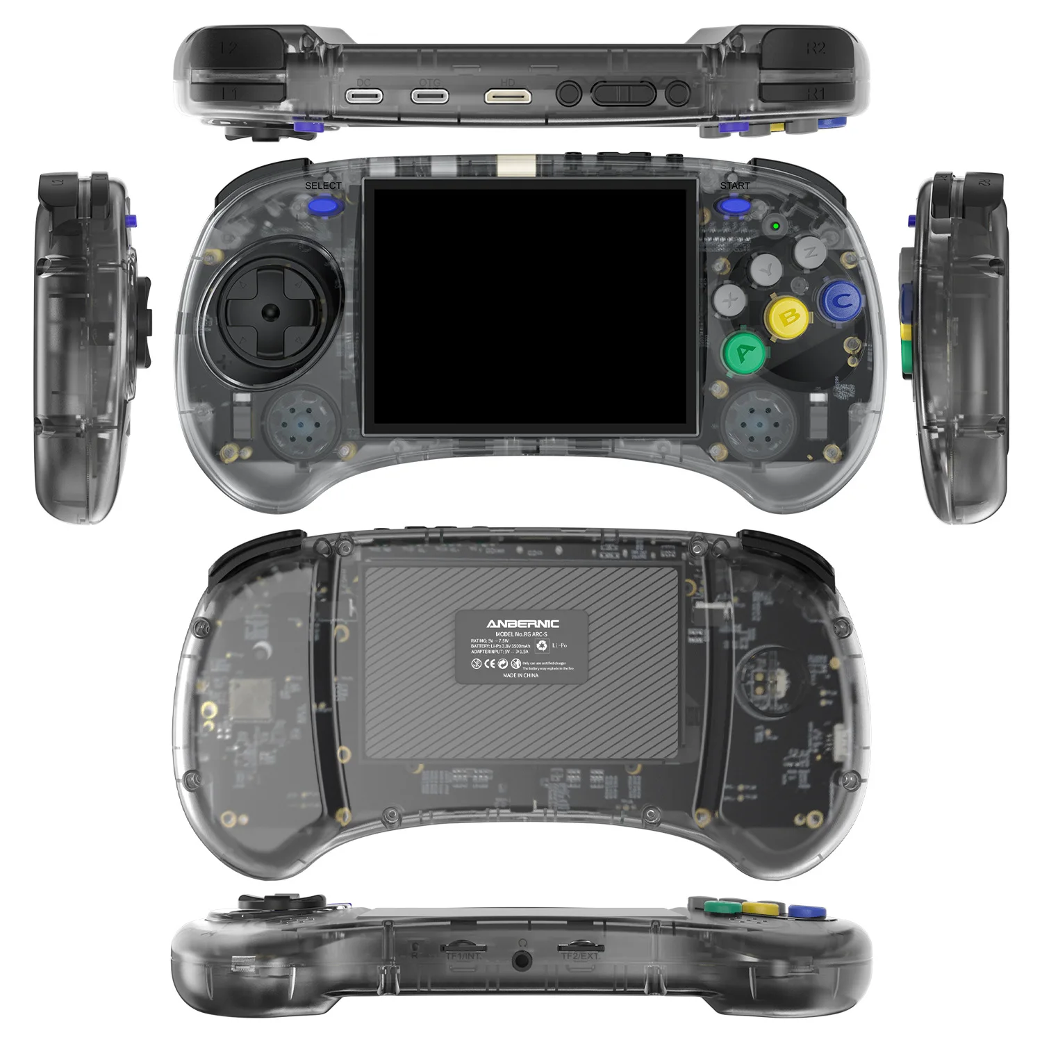 Anbernic Portable Video Consoles Android 4.0 Inch Touch Screen Retro Handheld Game Console Emulator Gaming Consola