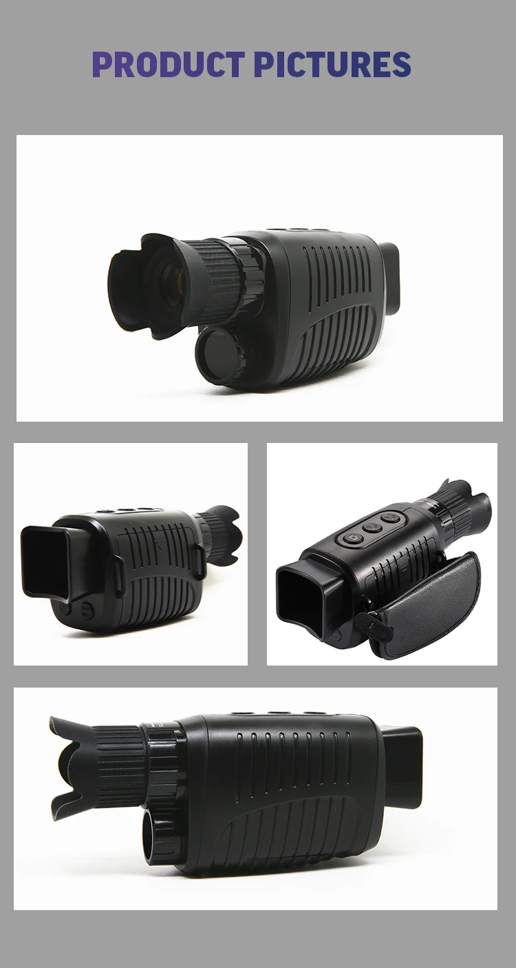 1080P FHD Long-Range Night Vision Telescope 4X Night Vision Monocular Trail Hunting Camera For Hunt