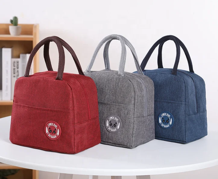 Tote Cooler Lunch Bag Thermal Insulated Food Bags Portable Picnic Lunch Box Bag for Men Women Kids
