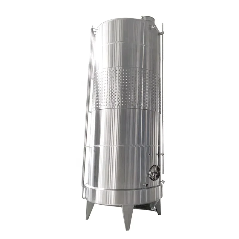 20BBL Winery Stainless Steel Conical Jacketed Fermenter Wine Fermentation