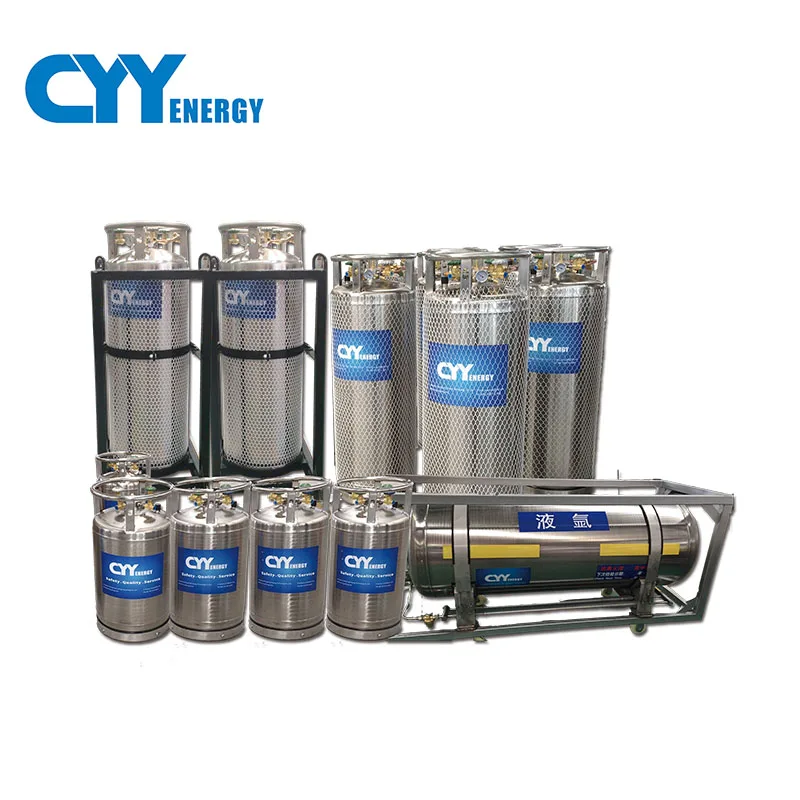 80л/175L/210L/450L/500L криогенные деварационные цилиндры для LOX LIN Lar