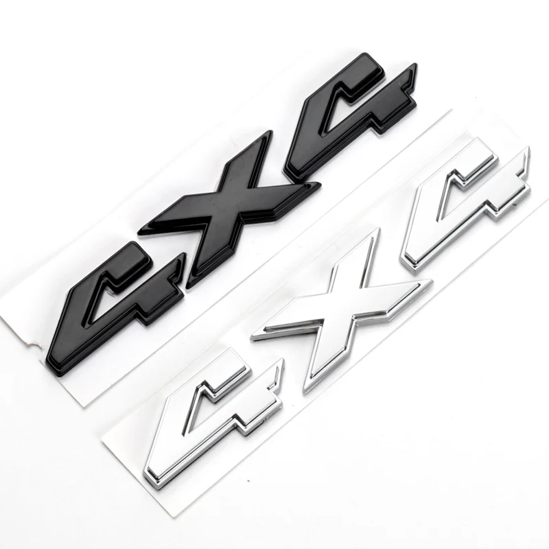 Latest Design Abs Nameplate Electroplating Customize Car 3D Letter Sticker