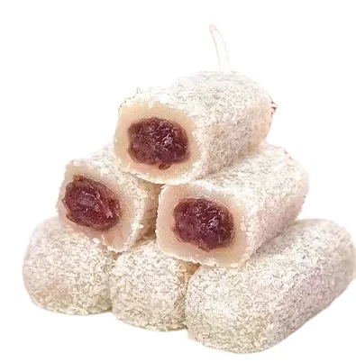 Мягкие красные бобы клейкие рисовые пельмени Mochi сделано в Китае