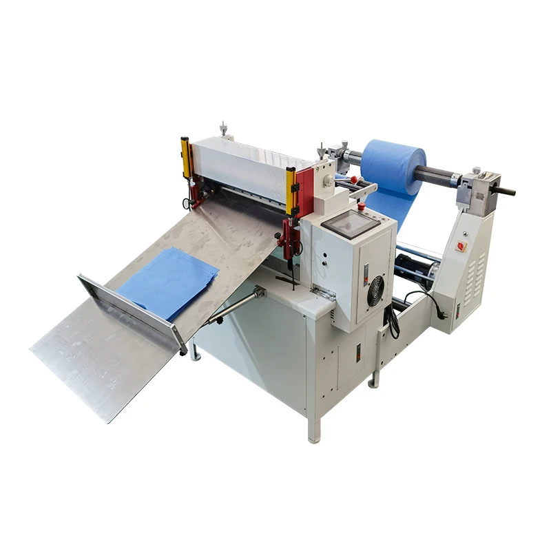 Automatic Non Woven Fabric Roll To Sheet Cutting Machine