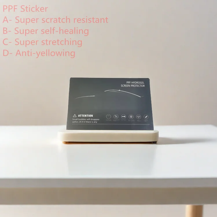 Factory wholesale mobile phone screen protective film PPF spray sticker anti-scratch high water condensation film