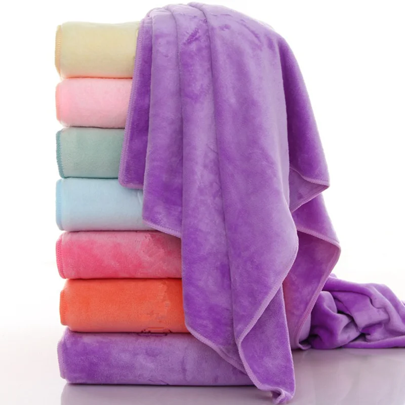 Wholesales Comfortable Creative Variety Bath Microfiber Flannel Towel