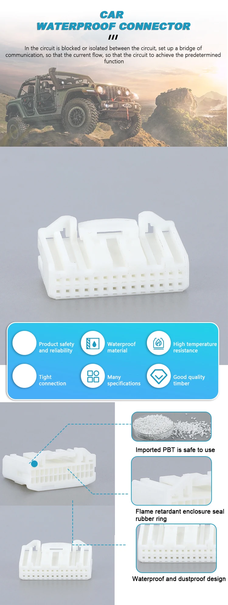 Manufacturers Teana Series 28 Pin Male Head Automotive Connectors Wire Connectors Car Audio Connector 1565380-1