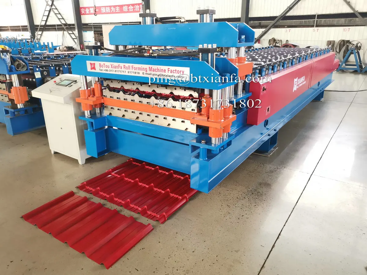 Double Deck Roll Forming Machine