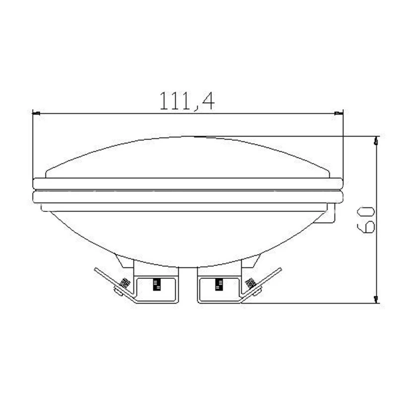 PAR36 Водонепроницаемая IP68 светодиодная лампа 9 Вт 900 лм 10-30 В постоянного тока белый или RGB герметичный луч Светодиодная