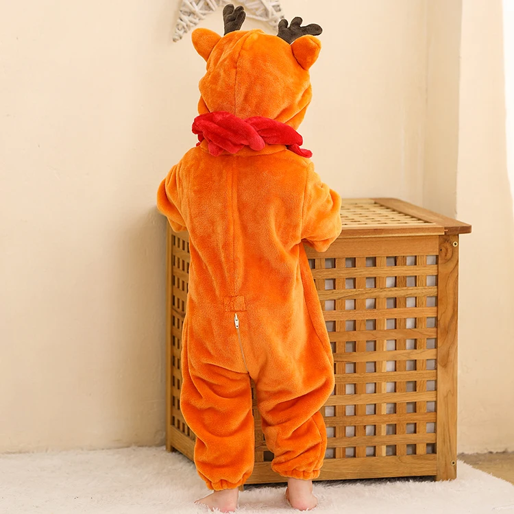 MICHLEY Kids Boy And Girl Cosplay Stitch Cartoon Clothes NewBorn baby Rompers