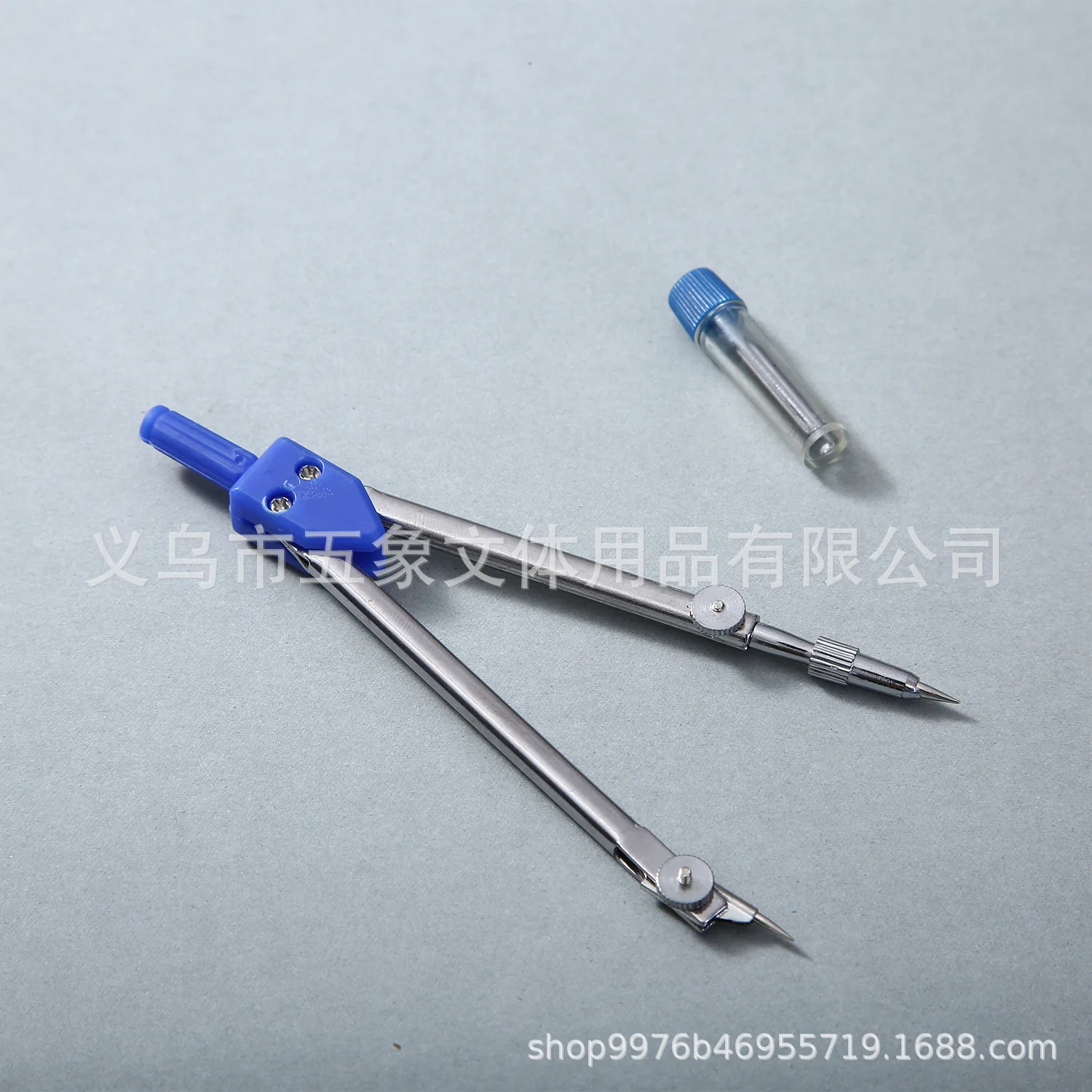 New Arrival Metal Compass Stationary Student School Drawing Tool Set with Packaging Box