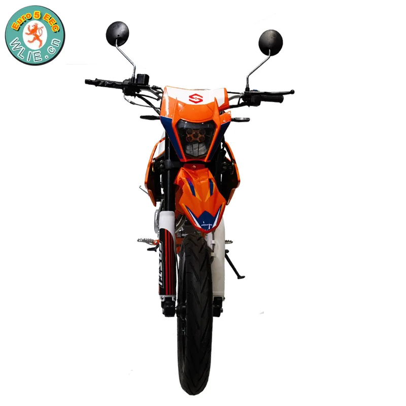Chinese Motorbike Gas Moped Motorcycle Style Most Popular Adult Scooter 10 Inch Tire 50cc Dirt Bike DB50 Pro With Euro 5 EEC COC