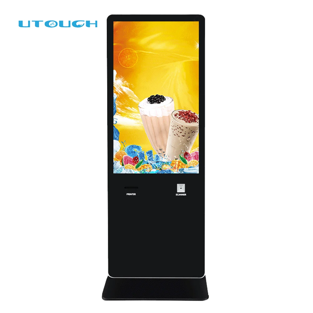 Restaurant ordering and payment small ticket printing scan code payment touch screen kiosk self-service terminal