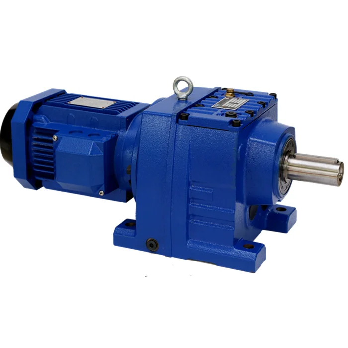 Hot selling  R series helical gear box speed multiplier gearboxes R47 hydraulic pump small marine engine with good price