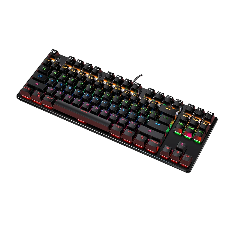 Amazon Mechanical Gaming Keyboard Colorful Backlit Keyboards For Pc Gamer Computer Laptop
