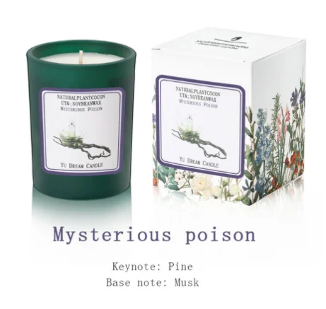 Professional Unique Style Aromatic Scented Candle Free of Smoke Low Carbon Home Decoration Aromatherapy Soy Wax Pillar