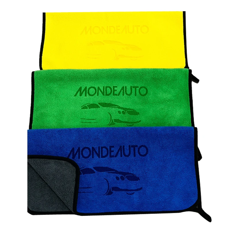 Eco-friendly Microfiber Polishing Waxing Cloth 30*60cm Chemical Guys Car Drying Cleaning Detailing Towels