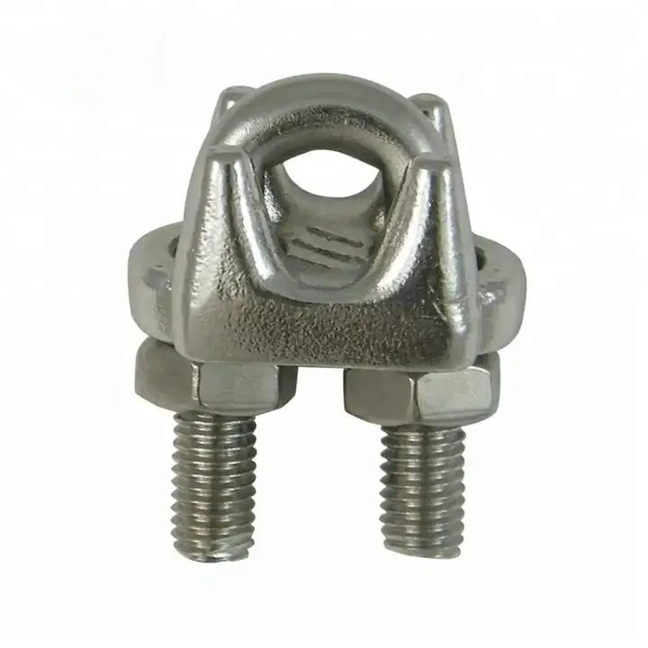 Wholesale Price Hot Sale DIN741 SUS304/316 Stainless Steel Wire Rope Clips Cable Clamp