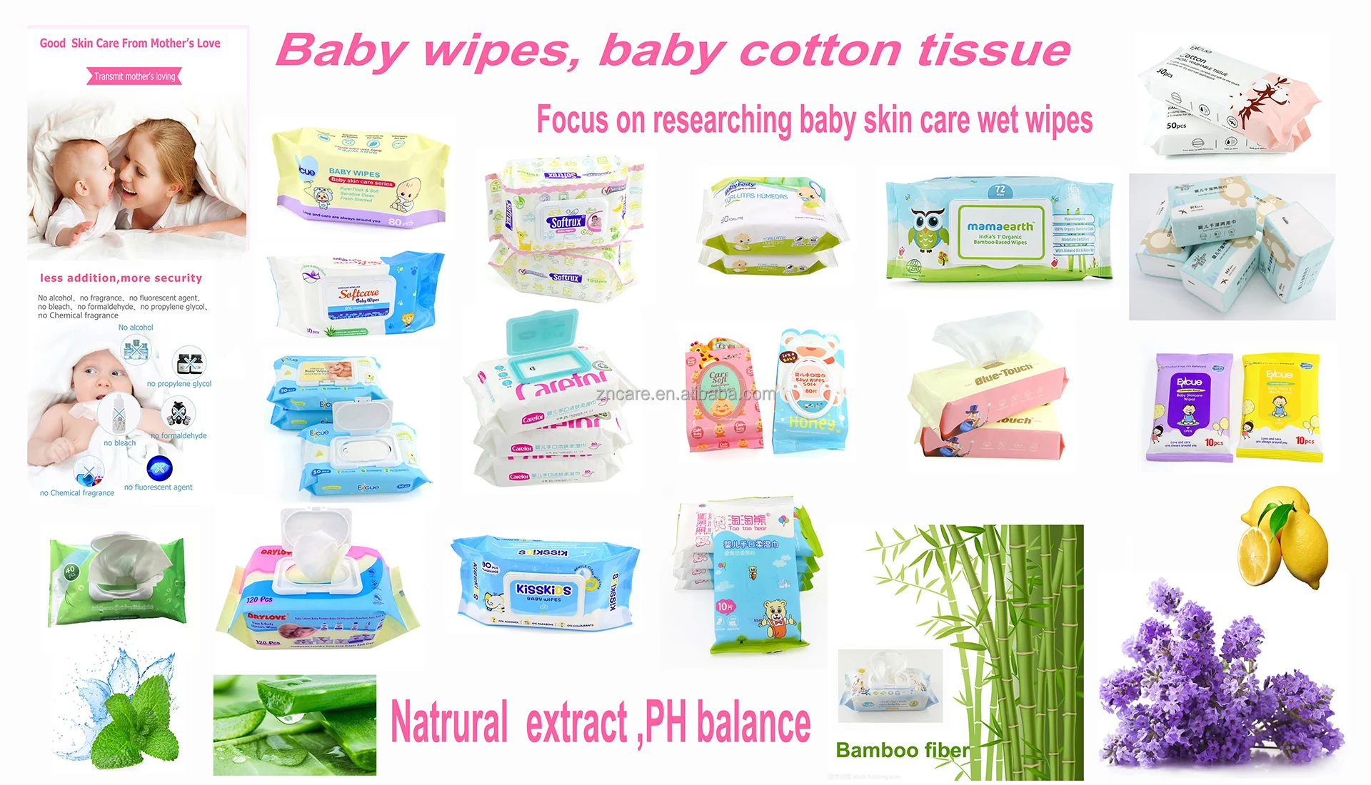 ZVV Baby wipes  cleaning baby hand and mouth use soft for skin disposable cleaning high quality pure water wipes baby