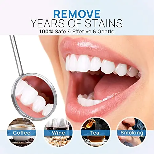 100% Effective 14Pairs Anti Allergy No Slip Dental OEM 28PCS Fresh Mint Teeth Whitening Strips