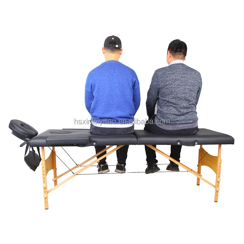 High Quality Modern Design Foldable Wooden Beauty Salon Beds Aluminum Alloy Massage Physical Therapy ISO Certified 1-Year