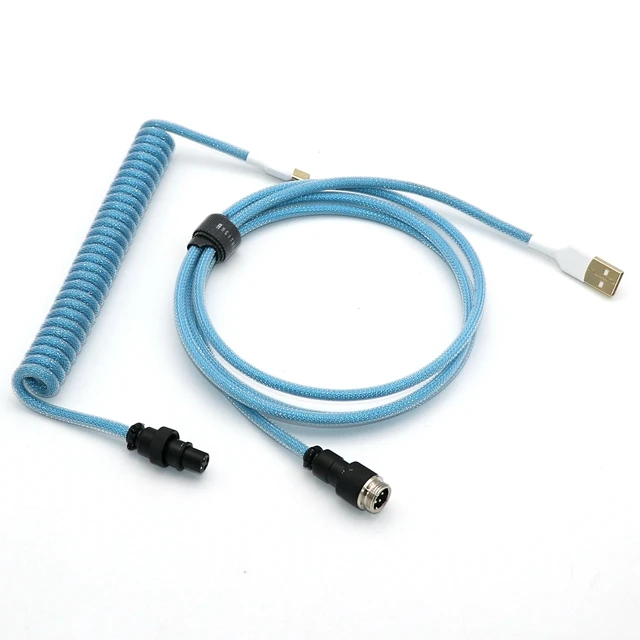  Заводская поставка механическая клавиатура цветной Авиатор USB C спиральный Паракорд