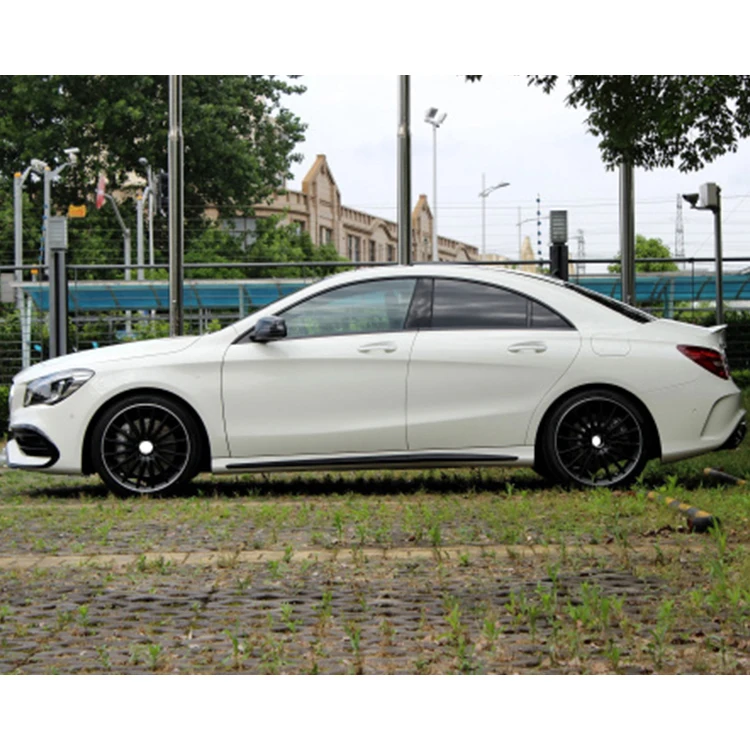 Car Front Grill Front Bumper Modified Parts Bodykit Part For Mercedes-Benz CLA W117 2013-2019 Upgrade To CLA45