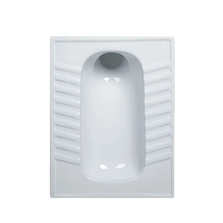 Wholesale cheap wc porcelain squatting pan toilets ceramic wc installation squat toilet item