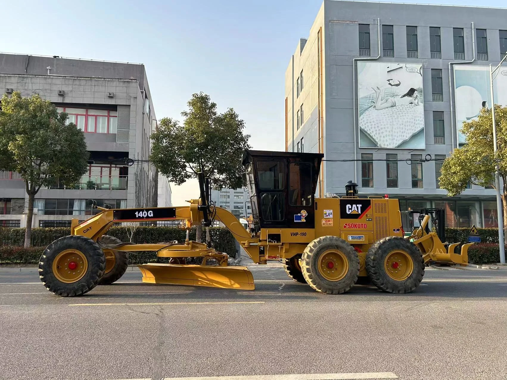 Японский Подержанный автогрейдер CAT 140k Высококачественная оригинальная гусеница 140K 140 ч г грейдеры